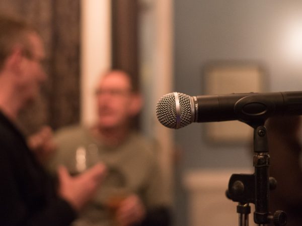 Novel Nights at The Strawberry Thief bar, Bristol January, 2016